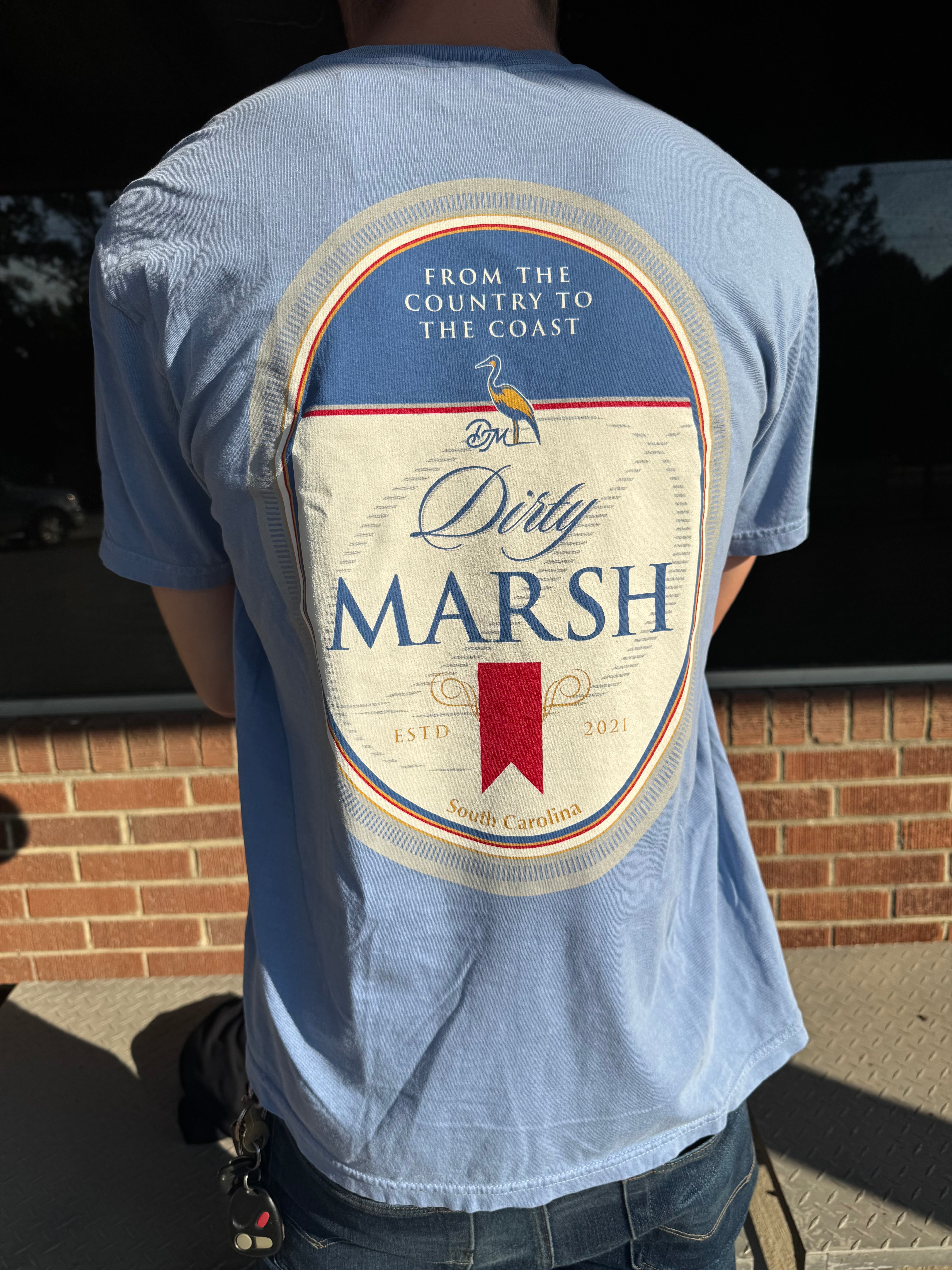 From The Country To The Coast - Dirty Marsh Tee