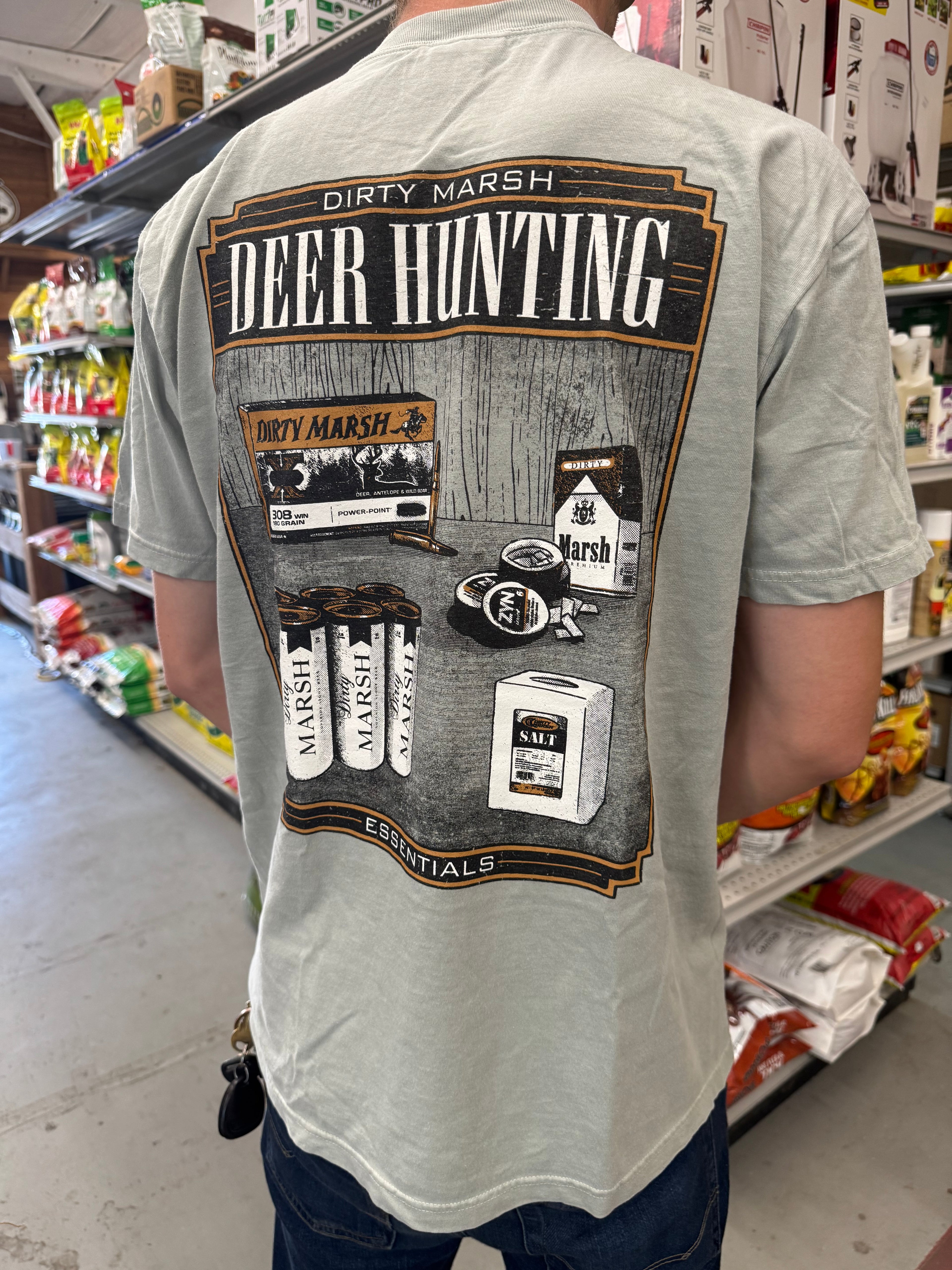 Deer Camp Essentials - Dirty Marsh Tee