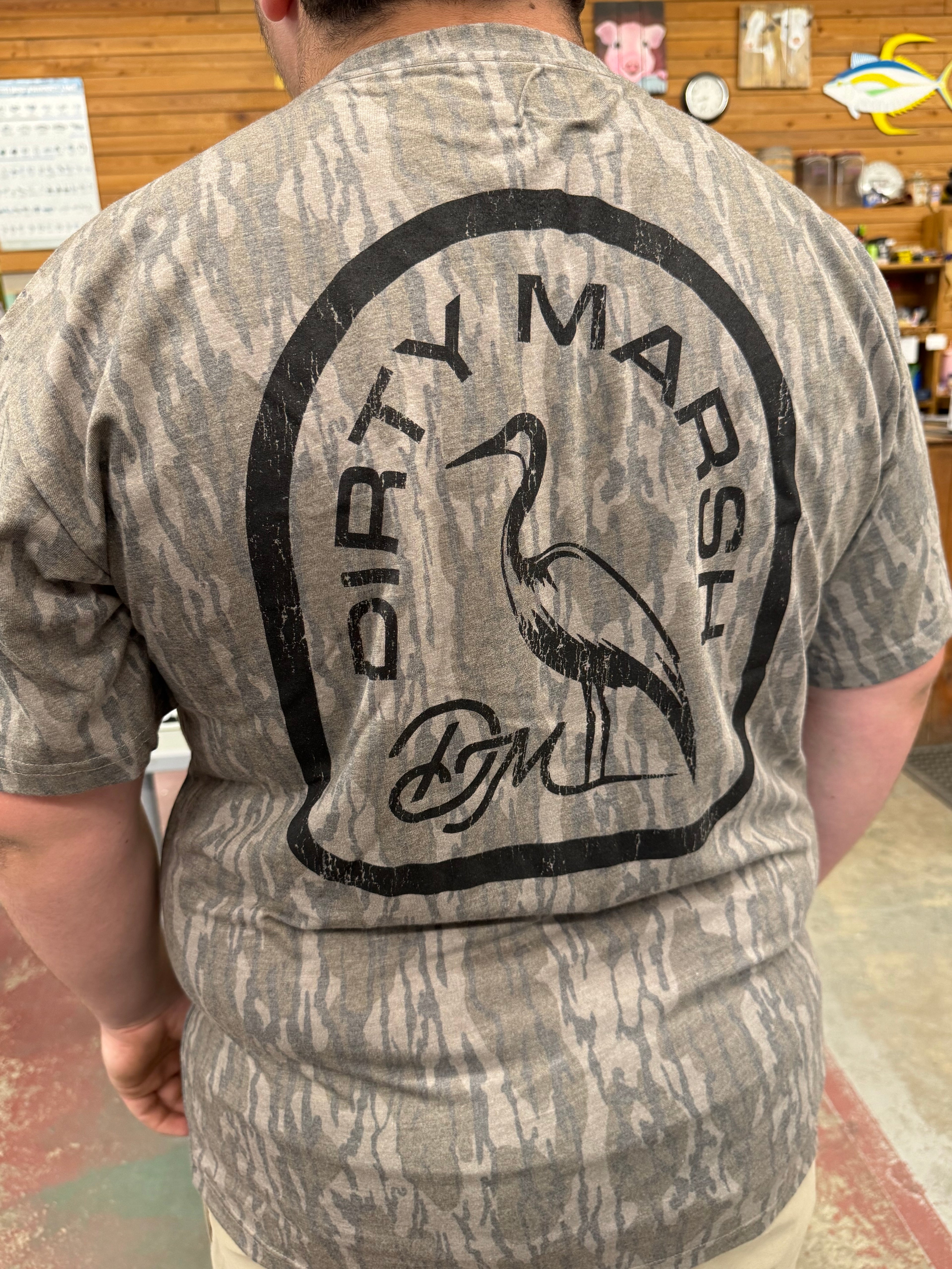 Backshore Logo - Dirty Marsh Tee