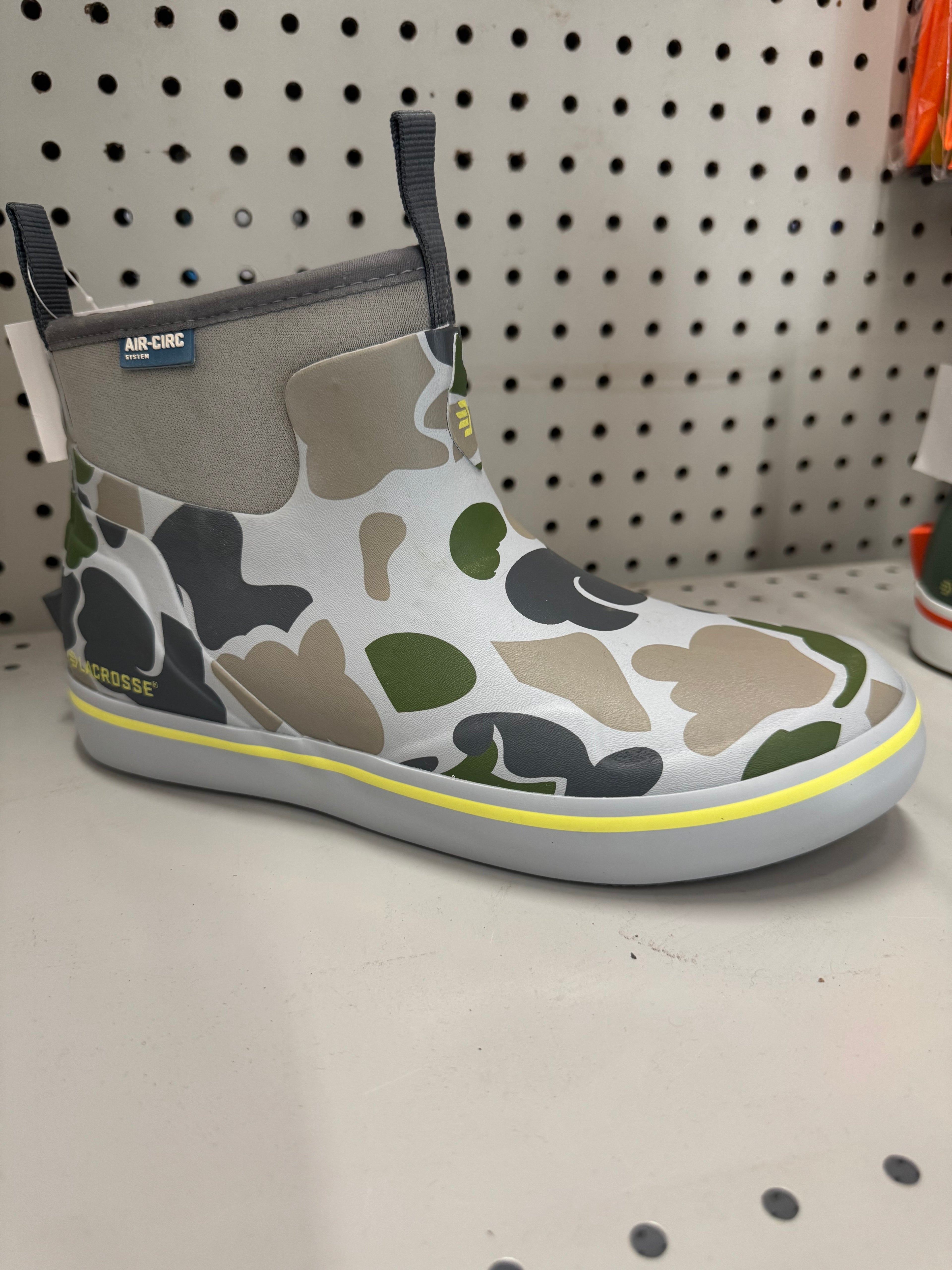 Seagrass Duck Camo Lacrosse Deck Boot - Womens